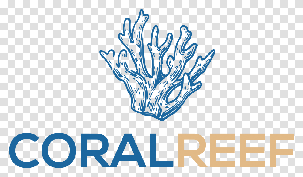 Coral Reef Partners Black John Deere Logo, Trademark, Drawing, Plant Transparent Png