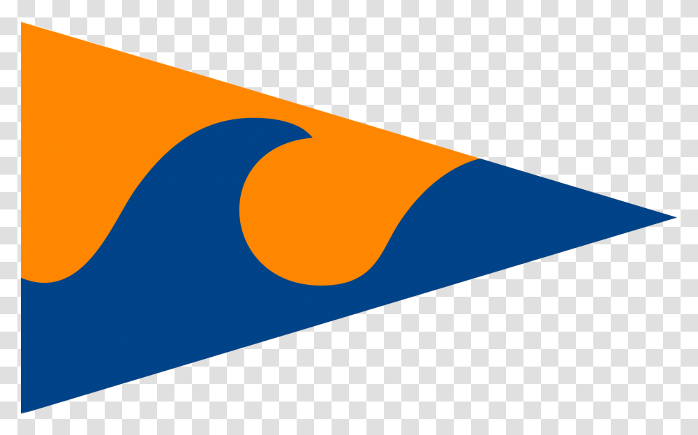 Coral Reef Yacht Club Burgee, Logo, Trademark, Label Transparent Png