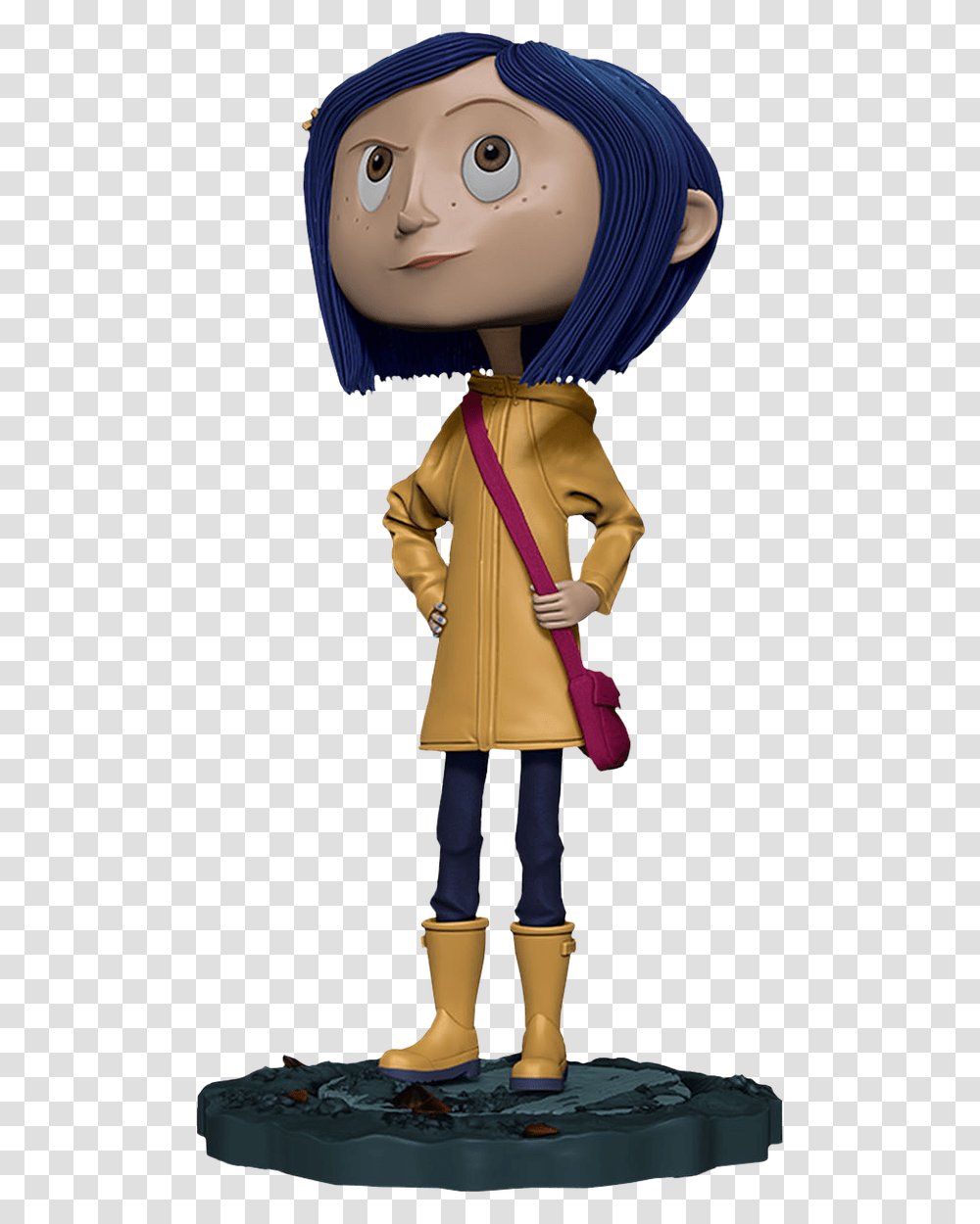Coraline Headknocker Bobble Head, Clothing, Apparel, Doll, Toy Transparent Png
