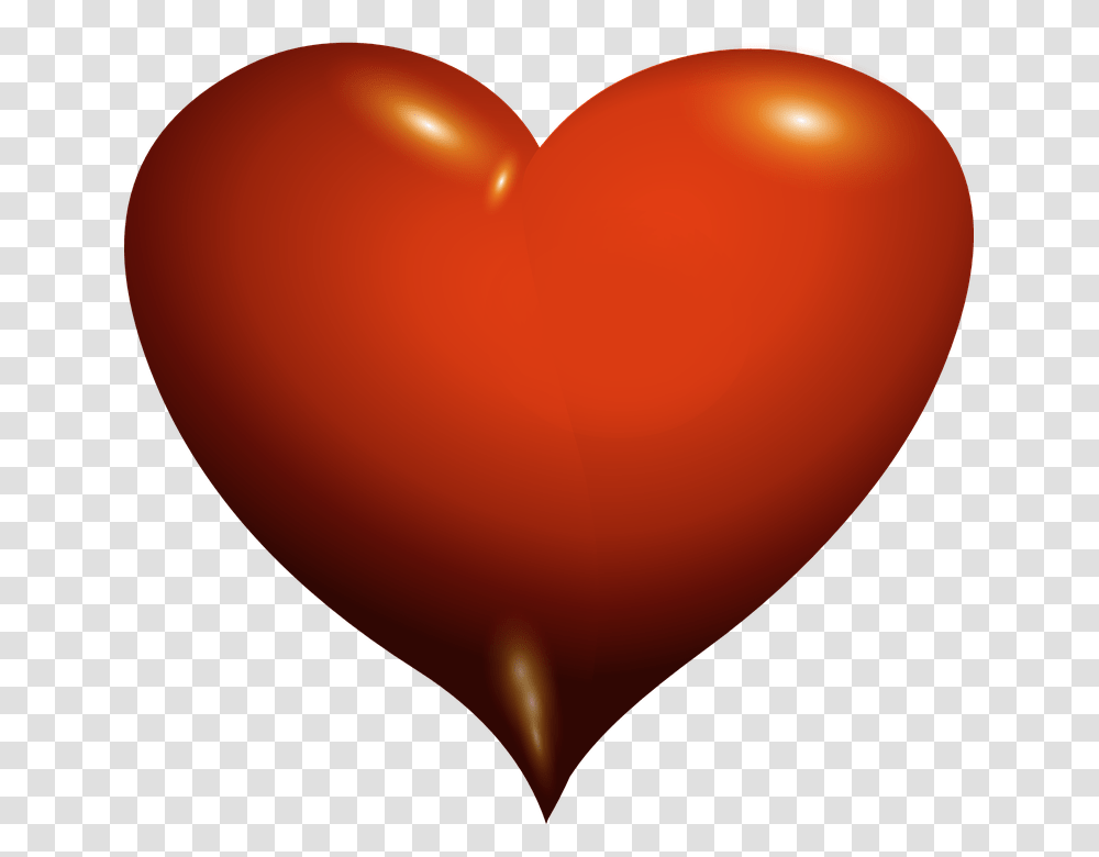 Corazon 3d, Balloon, Heart Transparent Png