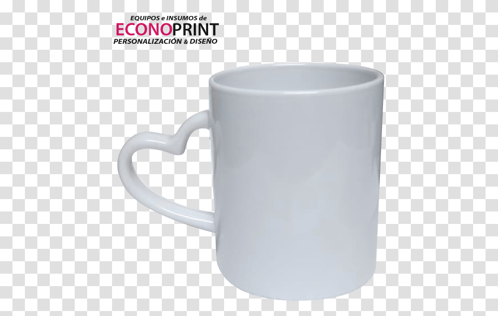 Corazon Blanco Mug, Coffee Cup Transparent Png