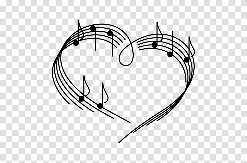 Corazon Con Notas Musicales, Bow, Sunglasses Transparent Png