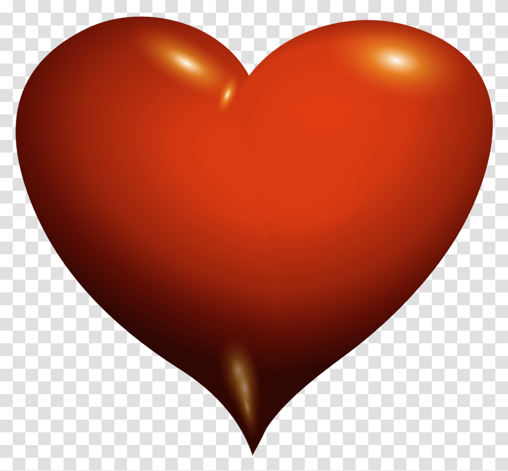 Corazon En 3d, Balloon, Heart Transparent Png