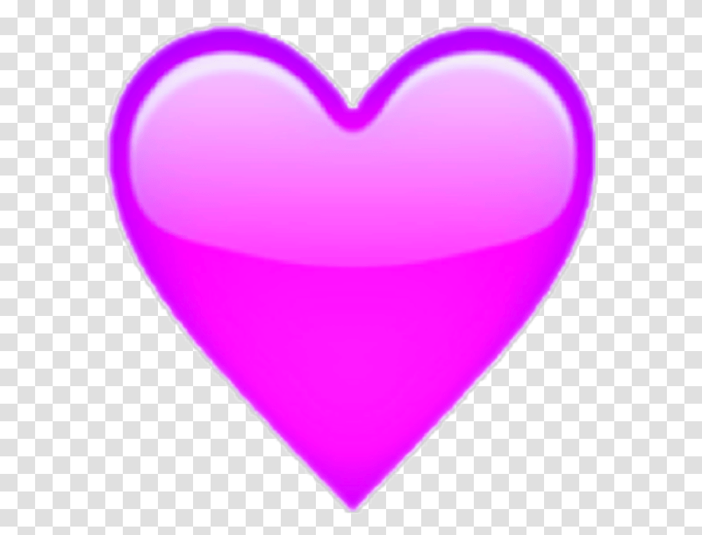 Corazon Heart Emoji Wasap Whatsapp Purple Heart Emoji Apple, Balloon, Pillow, Cushion Transparent Png