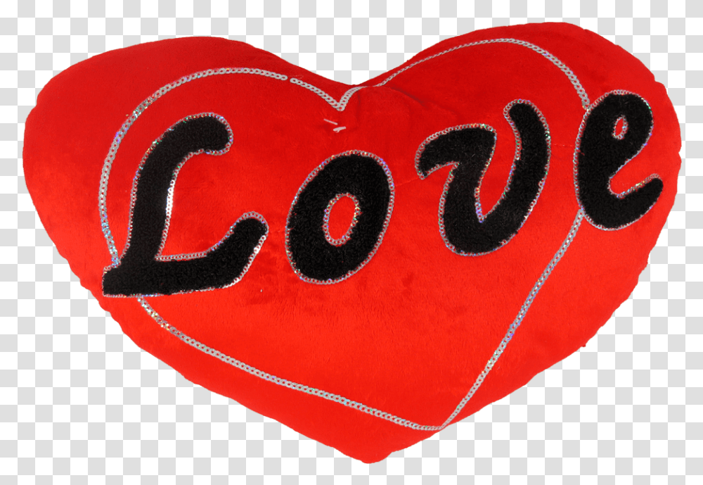 Corazon Rojo Heart, Rug, Cushion, Pillow Transparent Png