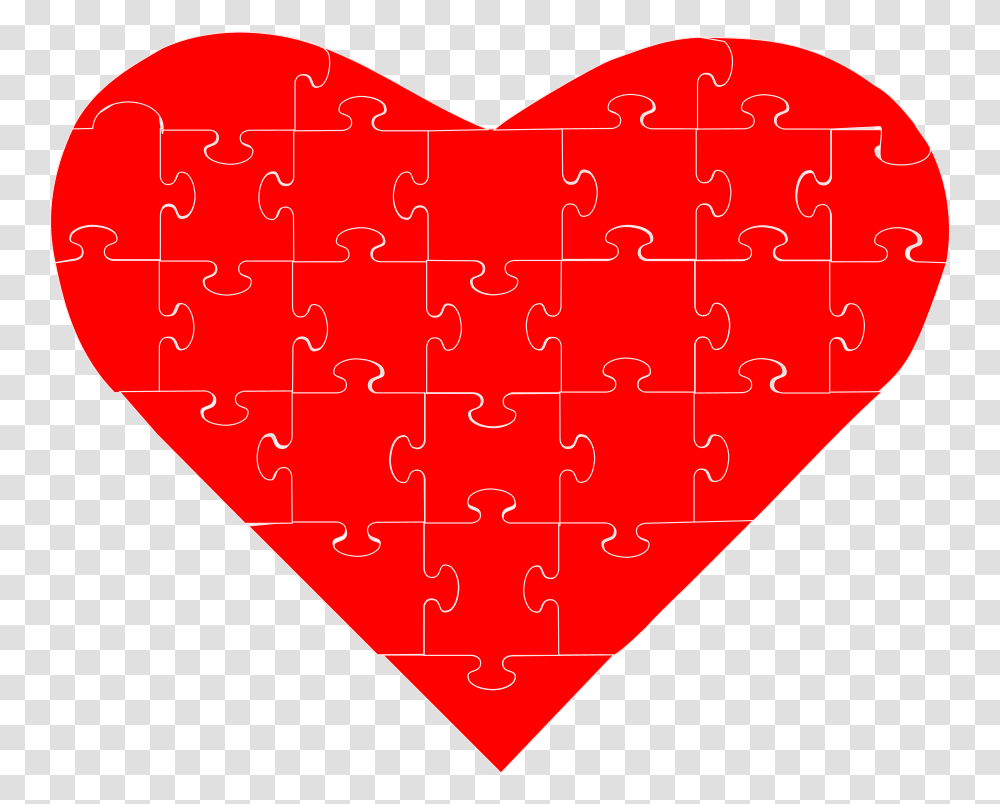 Corazon Rompecabezas Completo Quebra, Heart, Jigsaw Puzzle, Game, Photography Transparent Png