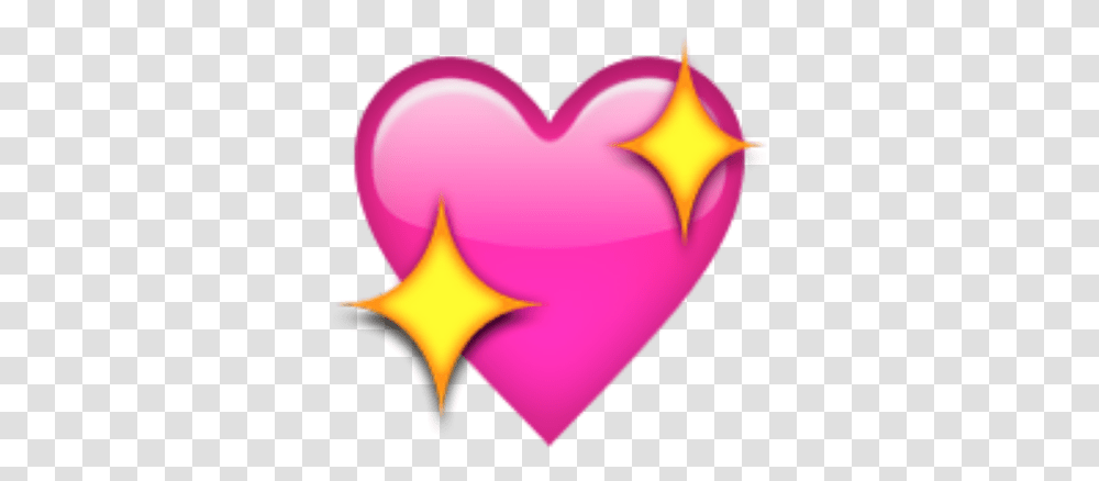 Corazones Emojis Emojis Whatsapp Tumblr Heart Star Heart Emoji Iphone, Balloon, Light Transparent Png