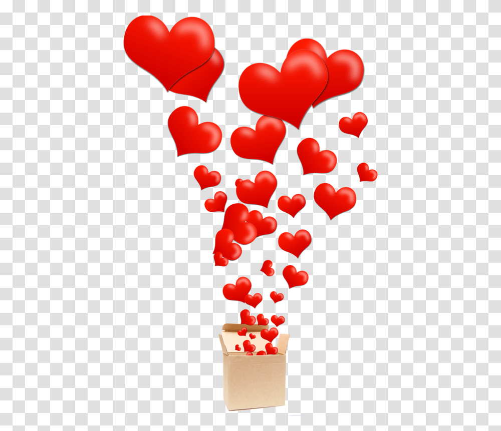 Corazones Regalo Background Love, Heart, Plant, Sweets, Food Transparent Png