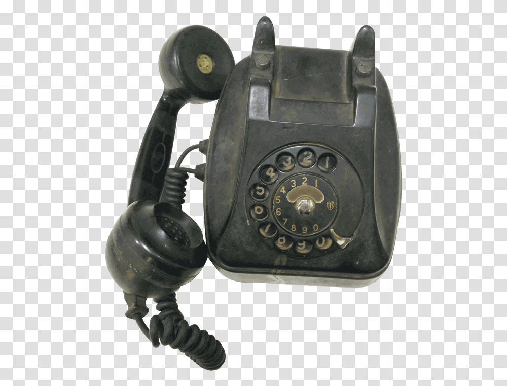 Corded Phone, Electronics, Dial Telephone Transparent Png