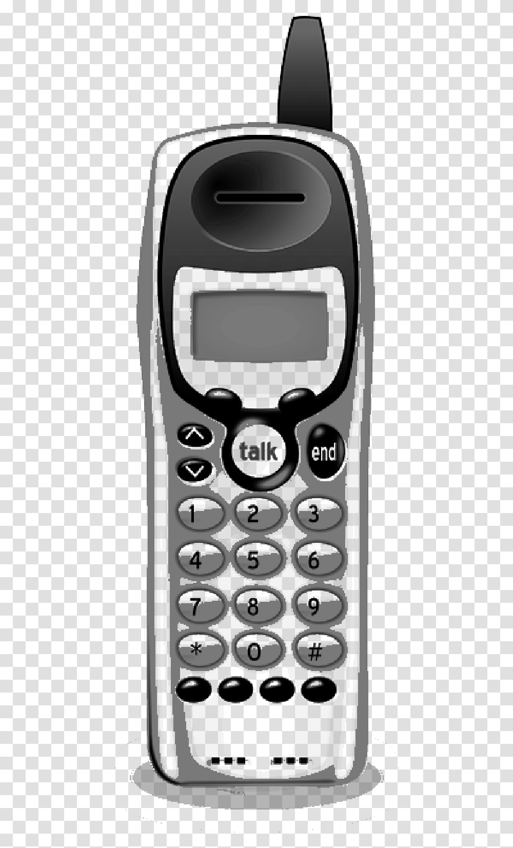 Cordless Telephone Telephones Used In Present, Electronics, Mobile Phone, Cell Phone Transparent Png