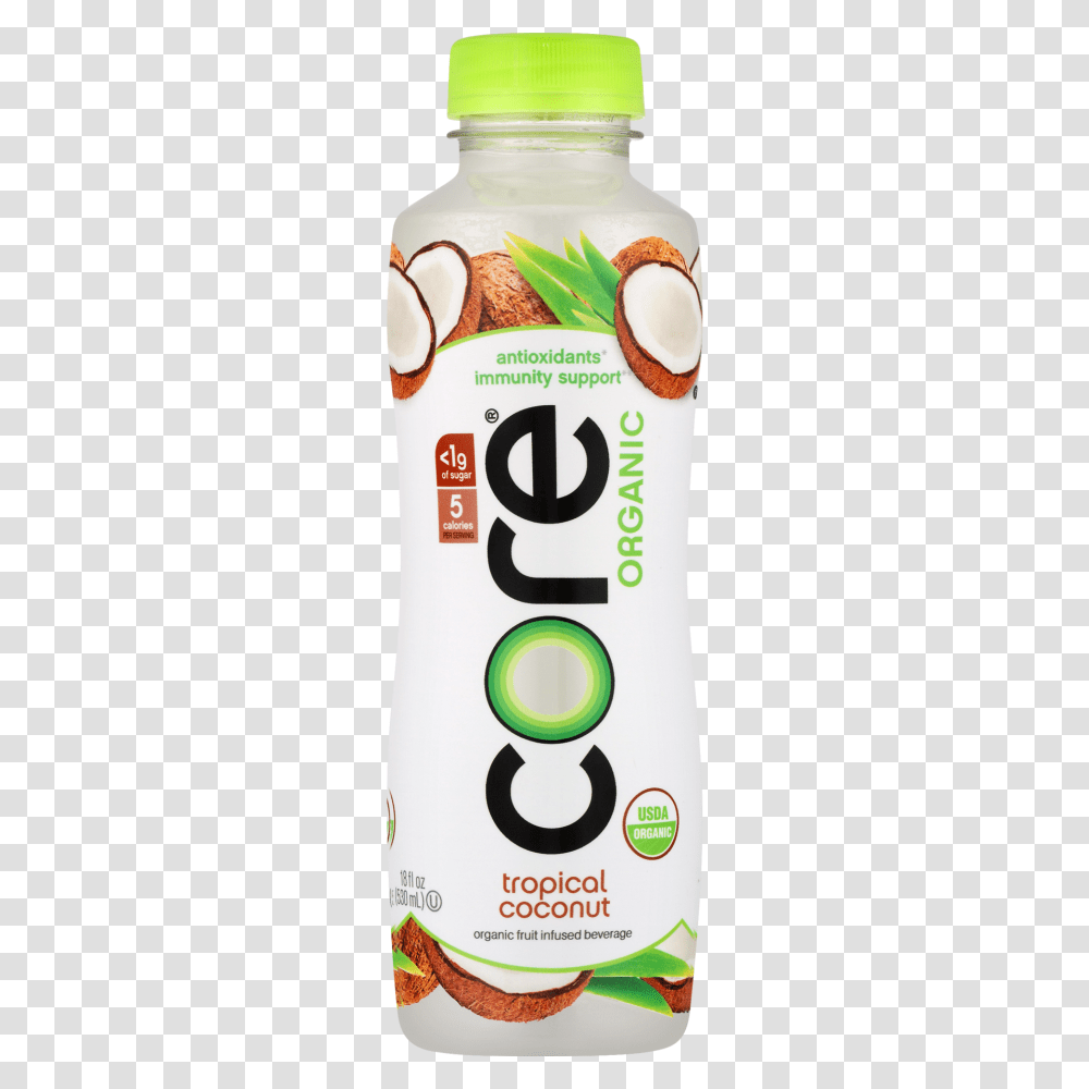 Core Natural Core Organic Beverage Oz, Bottle, Plant, Toothpaste Transparent Png
