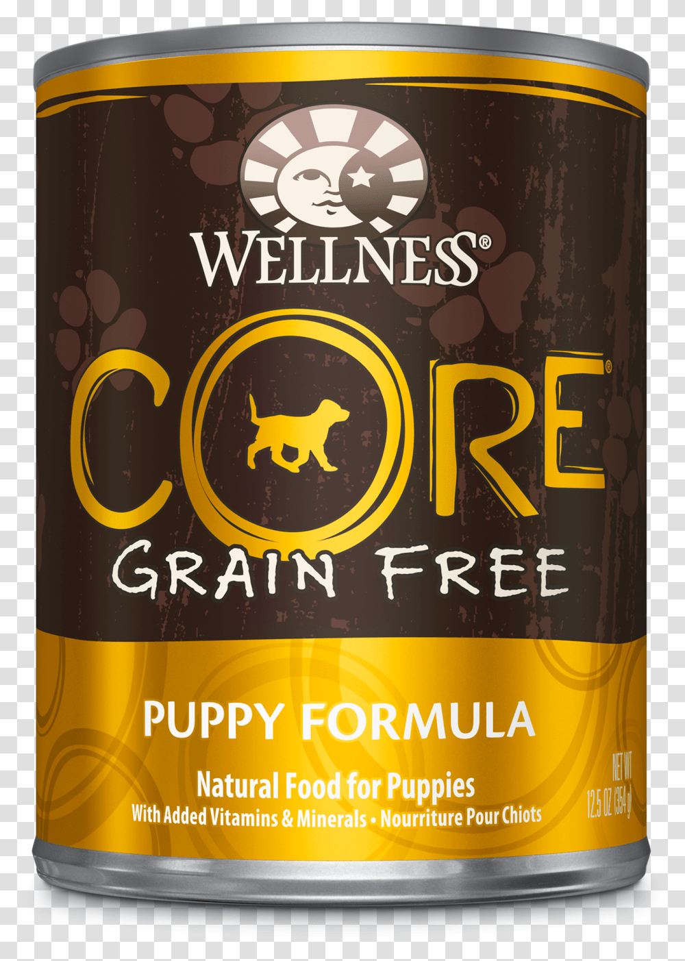 Core Puppy Wet Wellness Cat Food, Bottle, Beverage, Beer, Alcohol Transparent Png