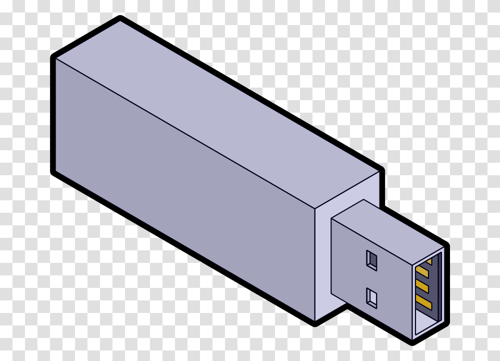Coredump Isometric USB Stick, Technology, Handle, Furniture Transparent Png