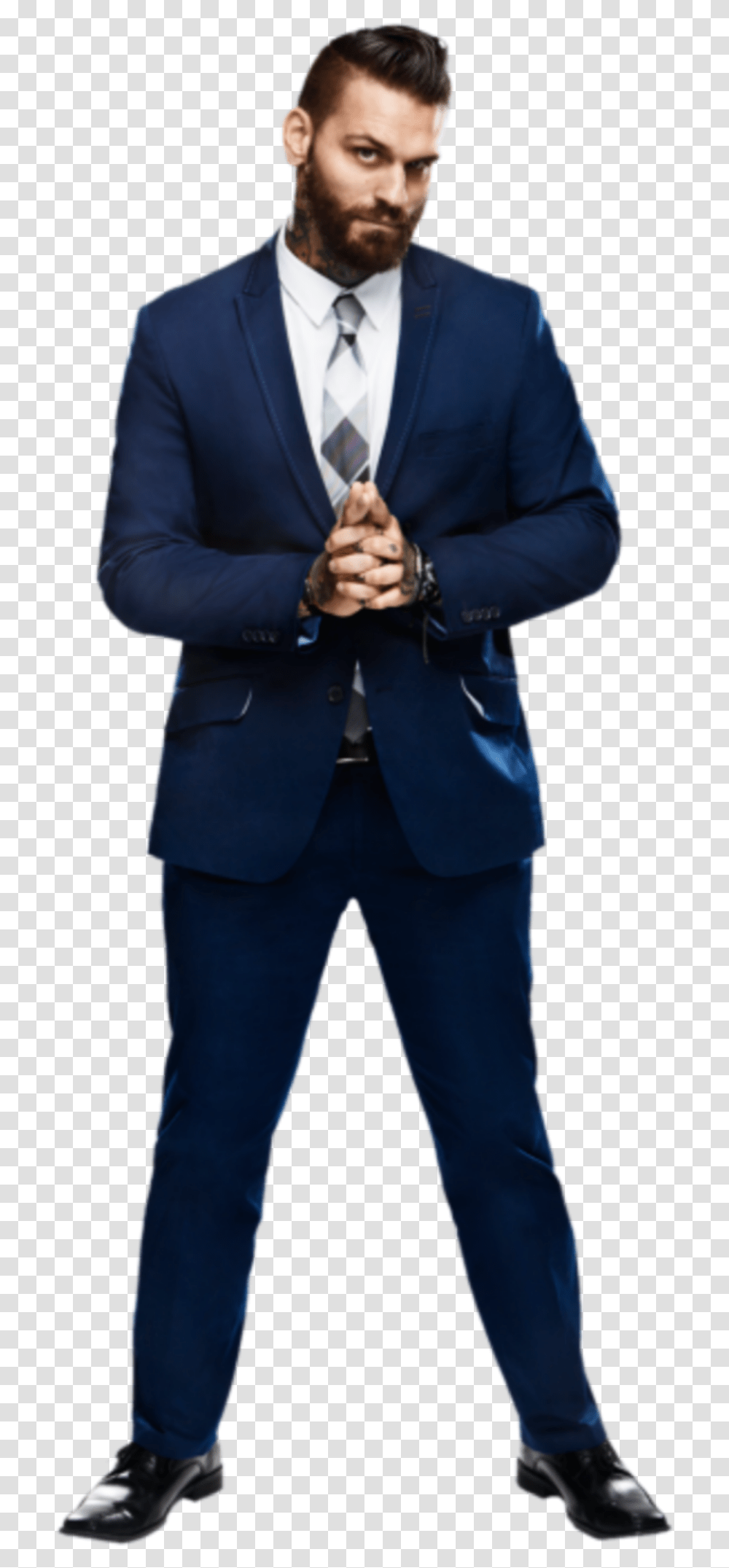 Corey Graves Suit, Overcoat, Person, Tuxedo Transparent Png