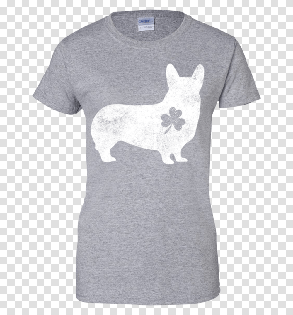 Corgi Irish Clover St Patrickquots Day Dog Lover Gifts T Shirt, Apparel, Sleeve, T-Shirt Transparent Png