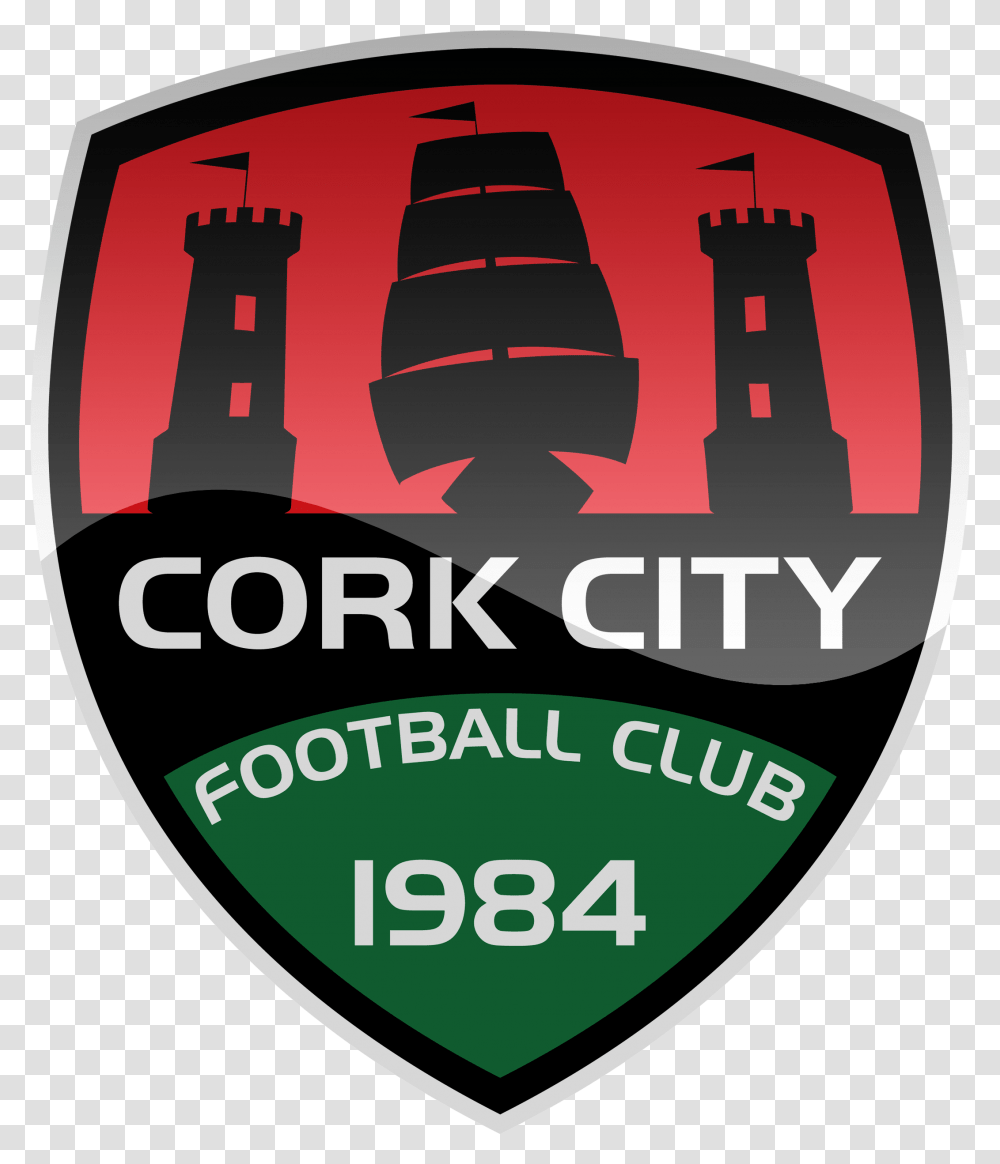 Cork City Fc Hd Logo Cork City Foras Co Op, Alcohol, Beverage, Drink, Wine Transparent Png