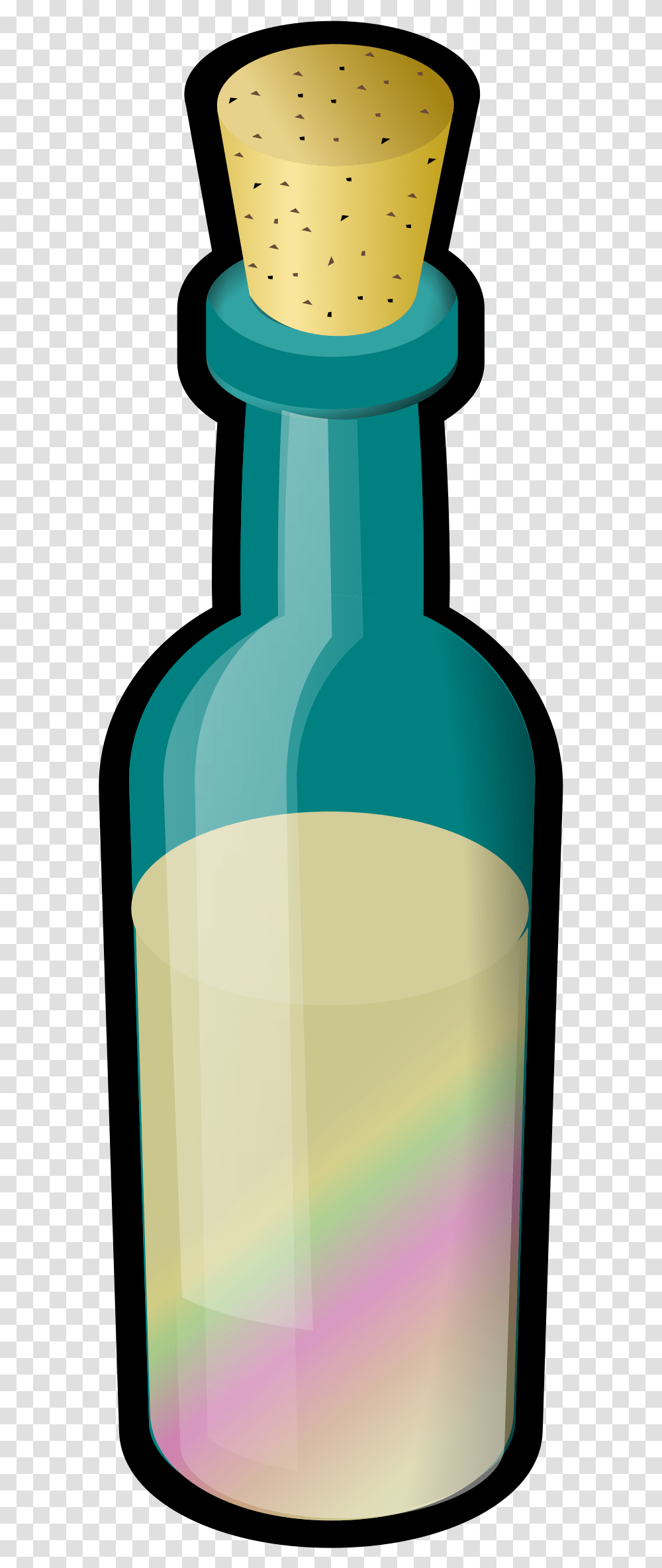 Cork In Wine Bottle Clipart, Beverage, Alcohol, Lotion, Liquor Transparent Png