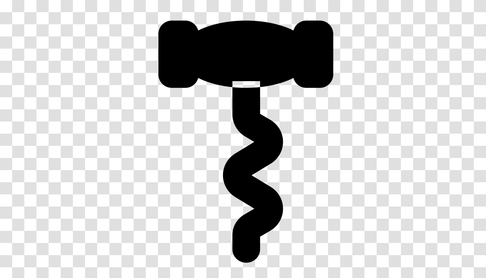 Cork Screw Cork France Icon With And Vector Format For Free, Gray, World Of Warcraft Transparent Png