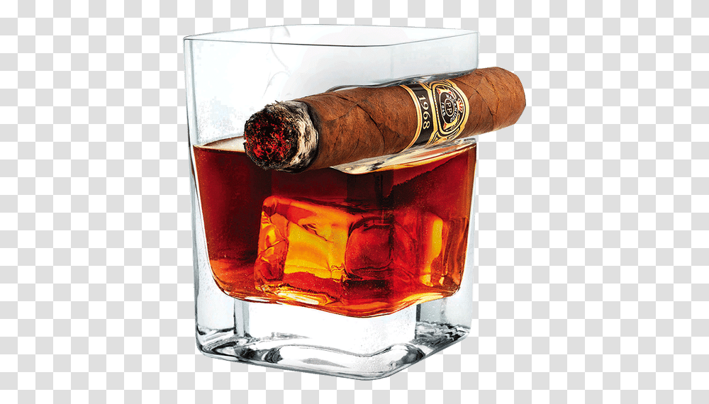 Corkcicle Cigar Glass Whiskey And Cigar Glass, Liquor, Alcohol, Beverage, Whisky Transparent Png
