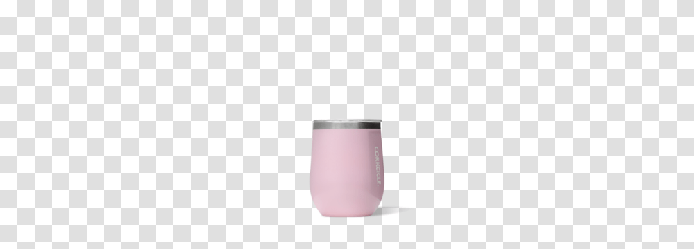 Corkcicle Stemless Rose Quartz Ellie Bee, Jar, Glass, Vase, Pottery Transparent Png