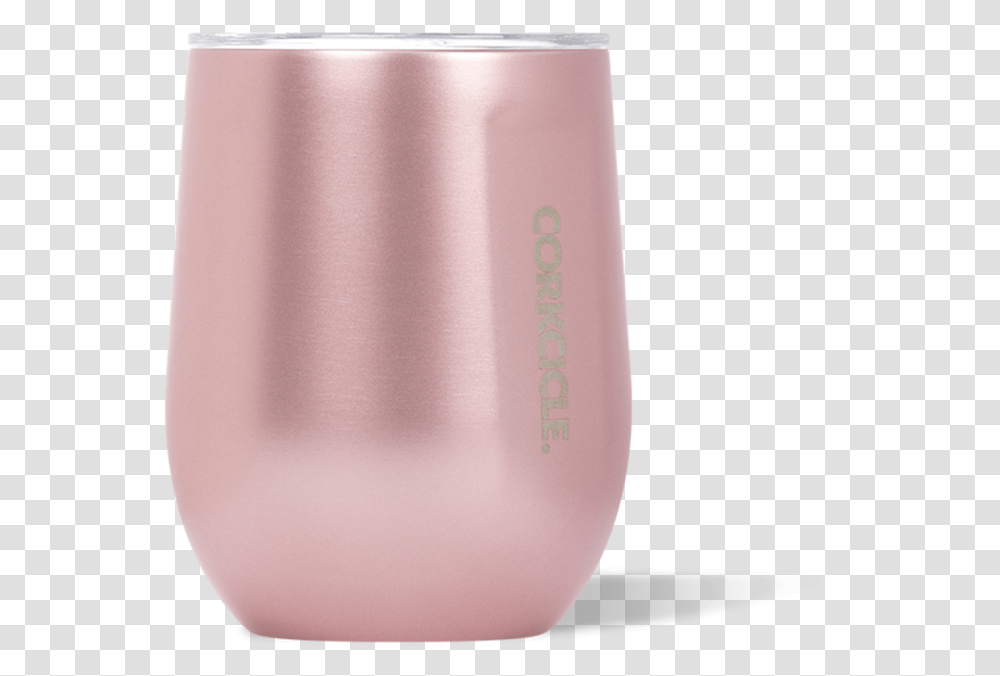 Corkcicle Stemless Wine 12 Ounce Tumbler Metallic Rose Stemless Corkcicle, Bottle, Lamp, Mouse, Hardware Transparent Png