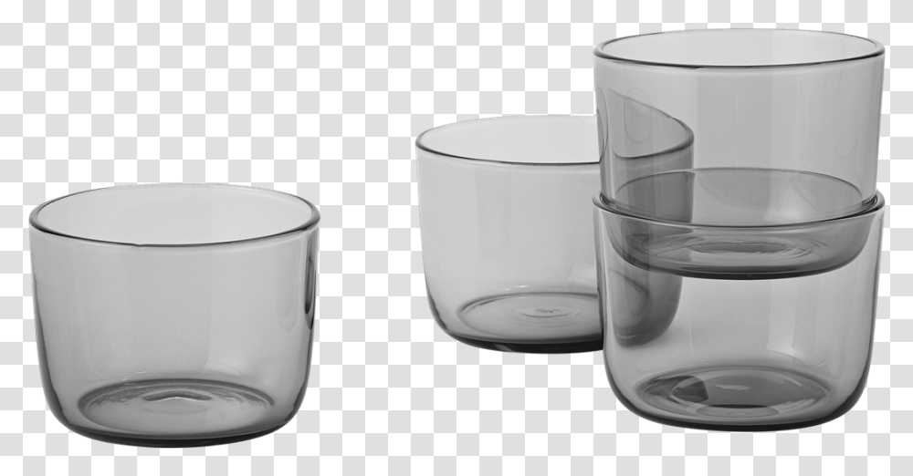 Corky Drinking Glasses Low Grey Muuto Corky Glasses, Cup, Coffee Cup, Milk, Beverage Transparent Png
