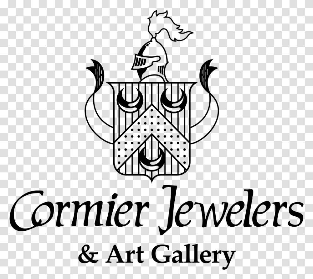 Cormier Jewelers Logo Crest, Gray, World Of Warcraft Transparent Png