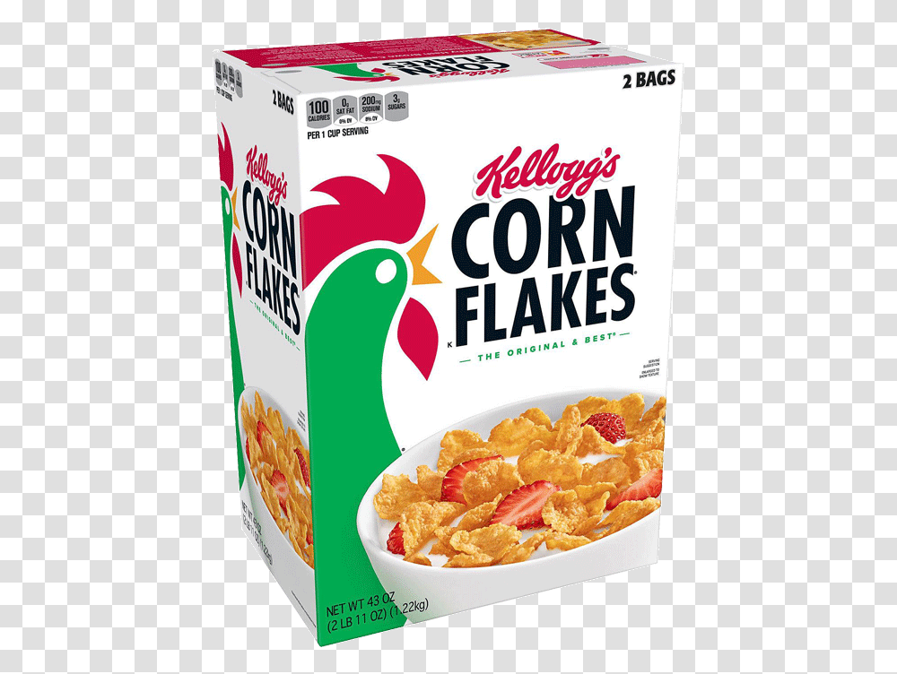 Corn Flakes 43 Oz, Snack, Food, Bowl, Tin Transparent Png