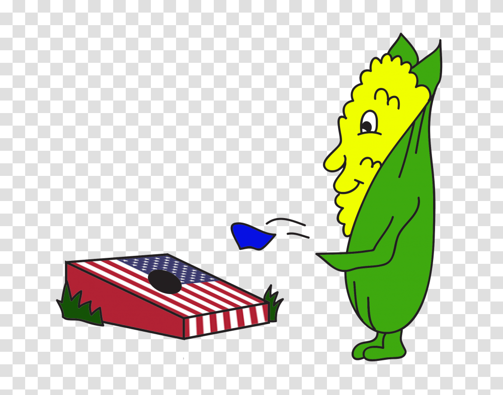 Corn Hole Game Clip Art, Green, Plant, Food, Animal Transparent Png