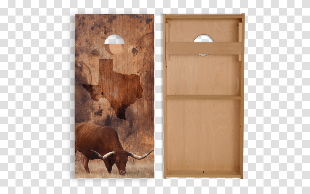 Corn Hole Wood Bords, Cow, Cattle, Mammal, Animal Transparent Png