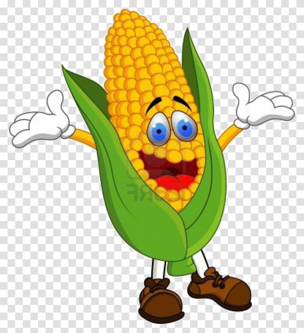 Corn Indian Clipart At Free For Personal Cartoon, Plant, Vegetable, Food, Grain Transparent Png