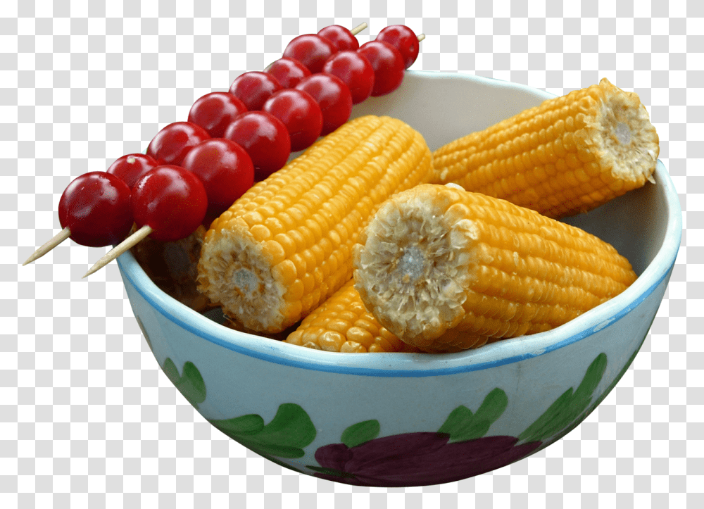 Corn Tomato Maize, Plant, Vegetable, Food, Bowl Transparent Png