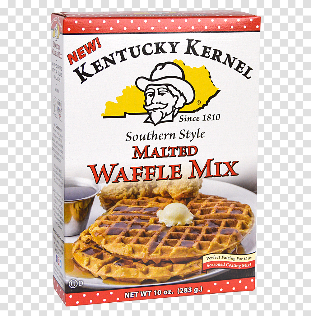 Cornbread, Waffle, Food, Advertisement Transparent Png