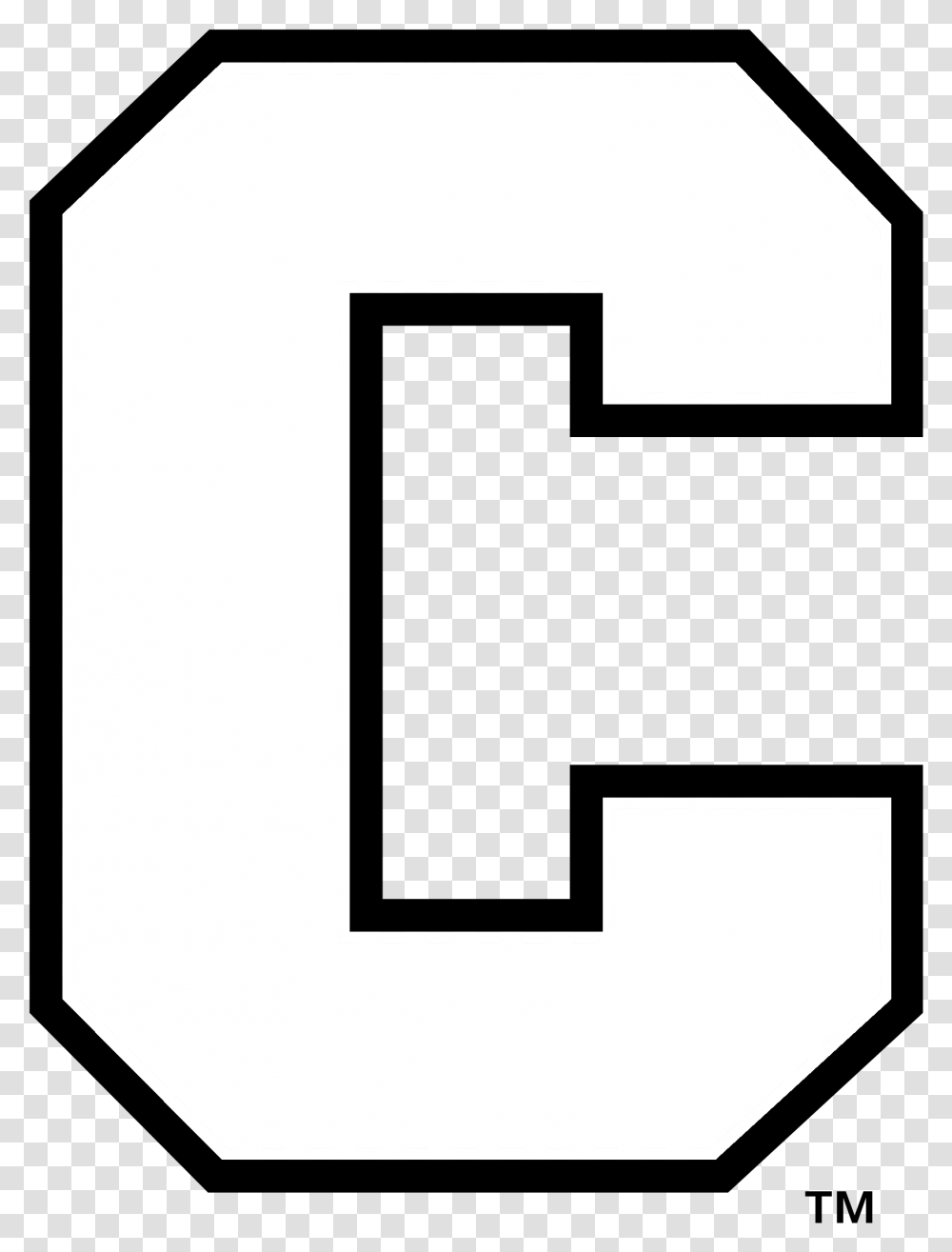 Cornell Big Red Logo Black And White, Trademark, Number Transparent Png