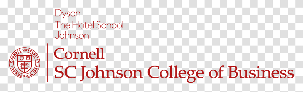 Cornell Sc Johnson College Of Business, Word, Label, Plant Transparent Png