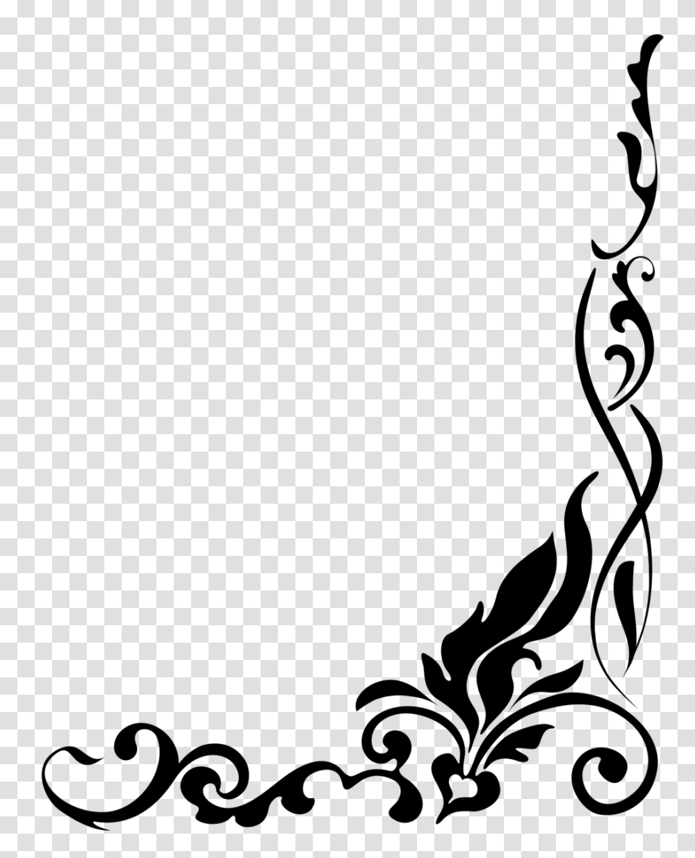 Corner Border Cliparts, Gray, World Of Warcraft Transparent Png