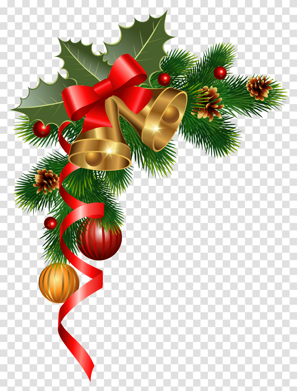 Corner Christmas & Clipart Free Download Ywd Transparent Png