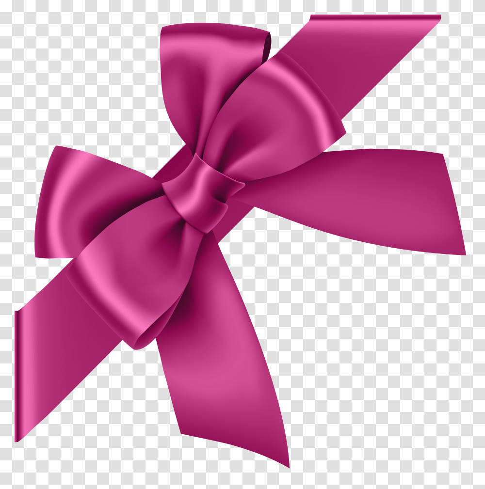 Corner Pink Ribbon Corner Ribbon, Tie, Accessories, Accessory, Necktie Transparent Png