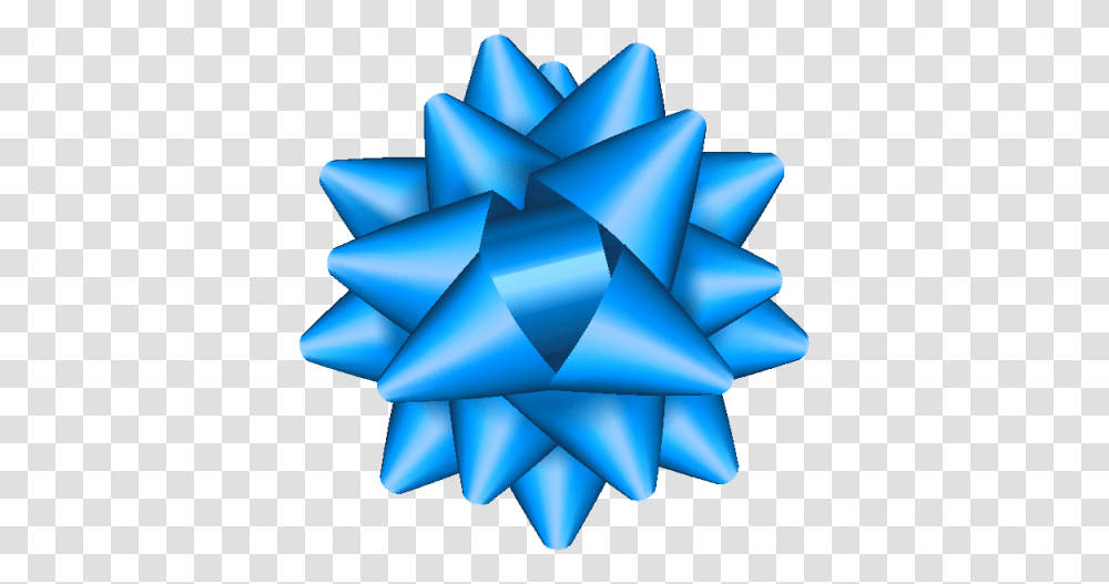 Corner Ribbon04 Blue Vector Free Data Corner Christmas Clipart Blue, Symbol, Star Symbol, Origami, Paper Transparent Png