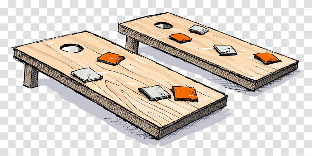 Cornhole Belknap Hill Board Games Clipart Let's Play Cornhole, Tabletop, Furniture, Wood, Coffee Table Transparent Png