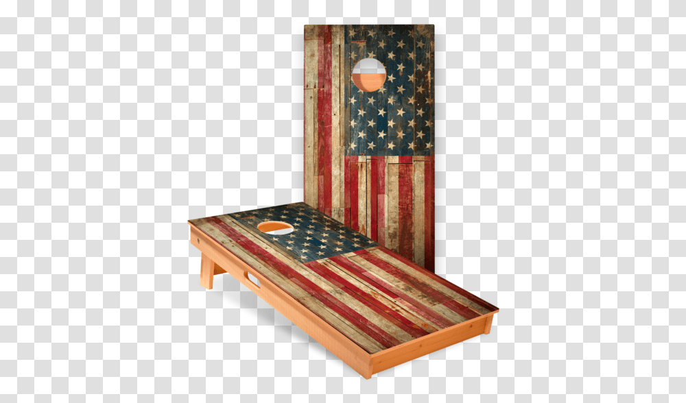 Cornhole Boards, Furniture, Flag, Table Transparent Png