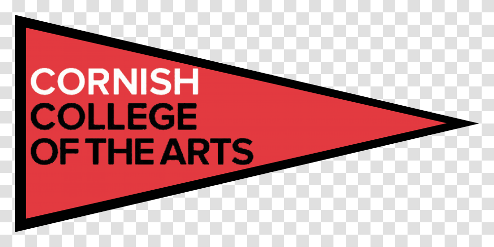 Cornish College Of The Arts Pennant, Label, Triangle Transparent Png