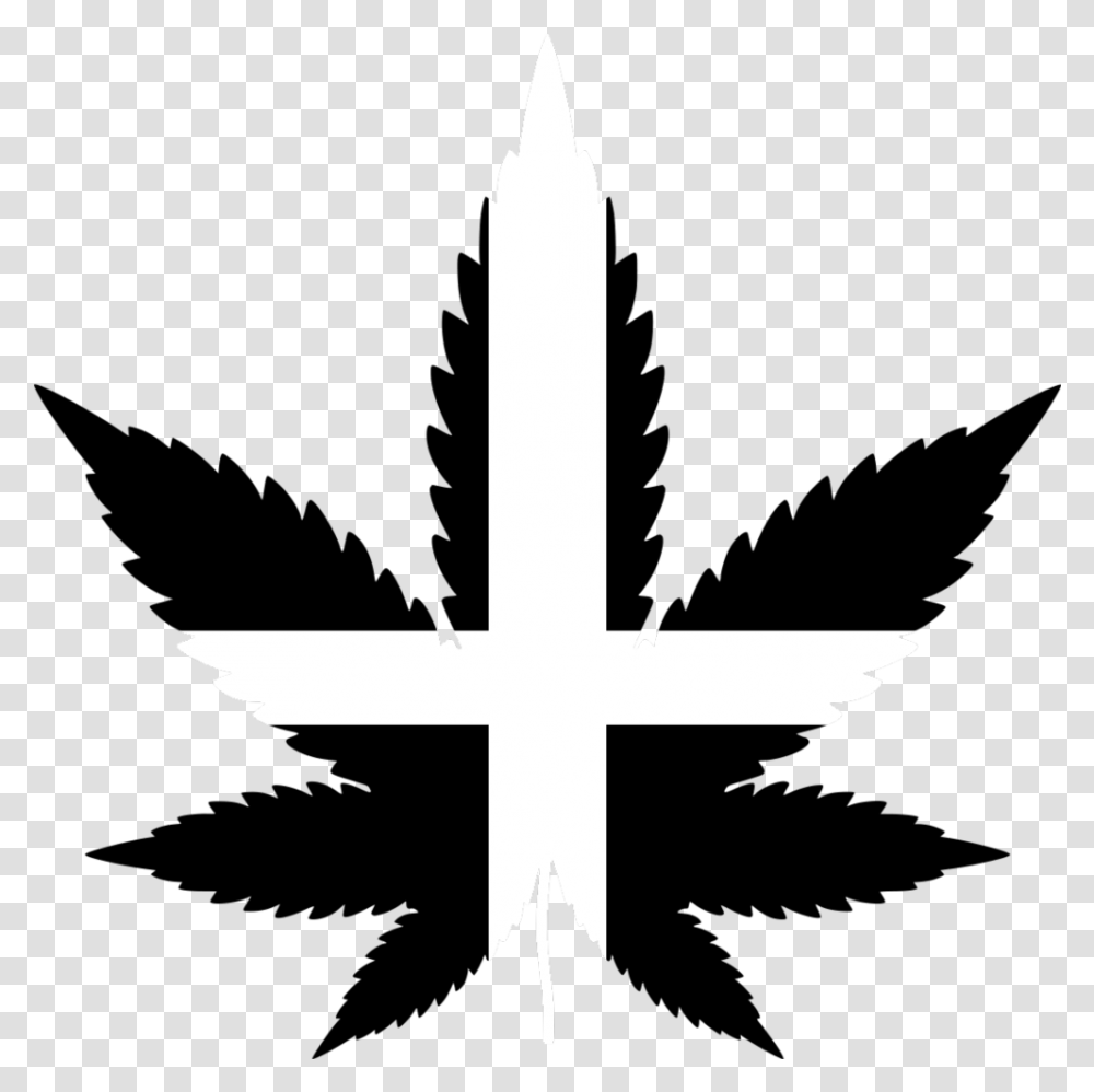 Cornish Weed Maybe One Day Illustration, Cross, Symbol, Silhouette, Stencil Transparent Png
