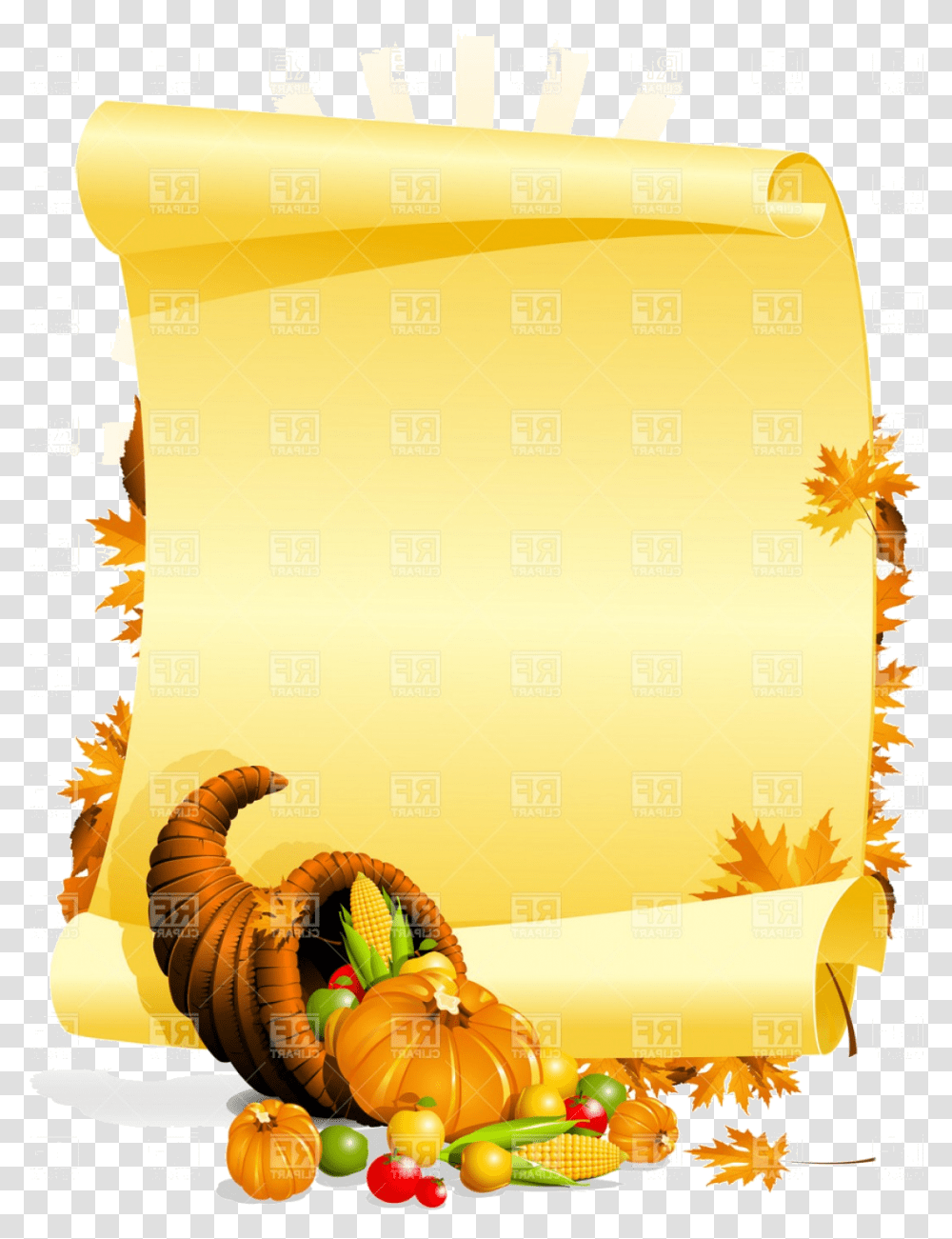 Cornucopia Blank Thanksgiving Invitation With And Vegetables Thanksgiving Invitation Images 2019, Paper, Poster Transparent Png