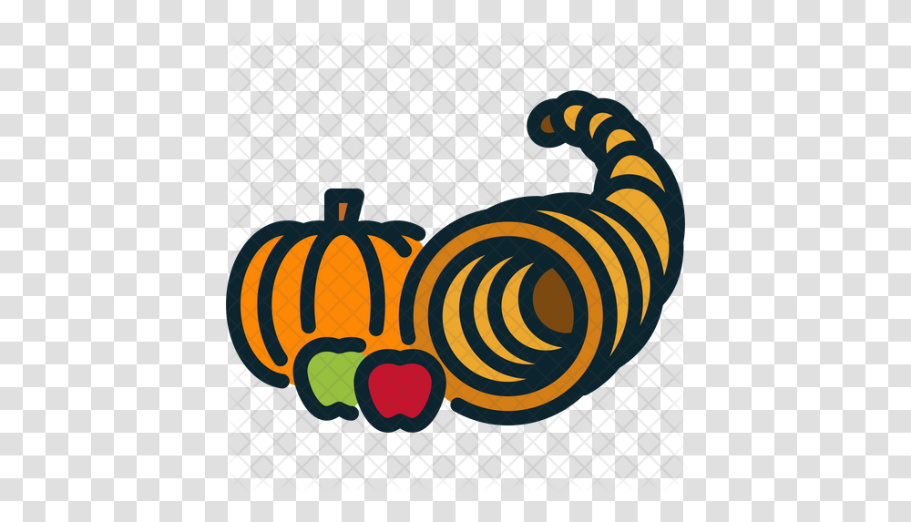 Cornucopia Icon Illustration, Logo, Symbol, Trademark, Grille Transparent Png