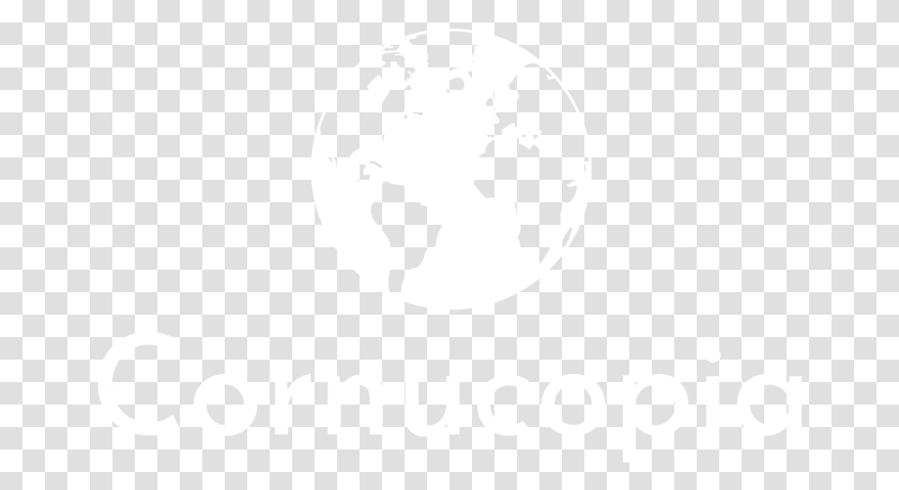 Cornucopia Logo White Download World Map, Trademark, Astronomy, Outer Space Transparent Png
