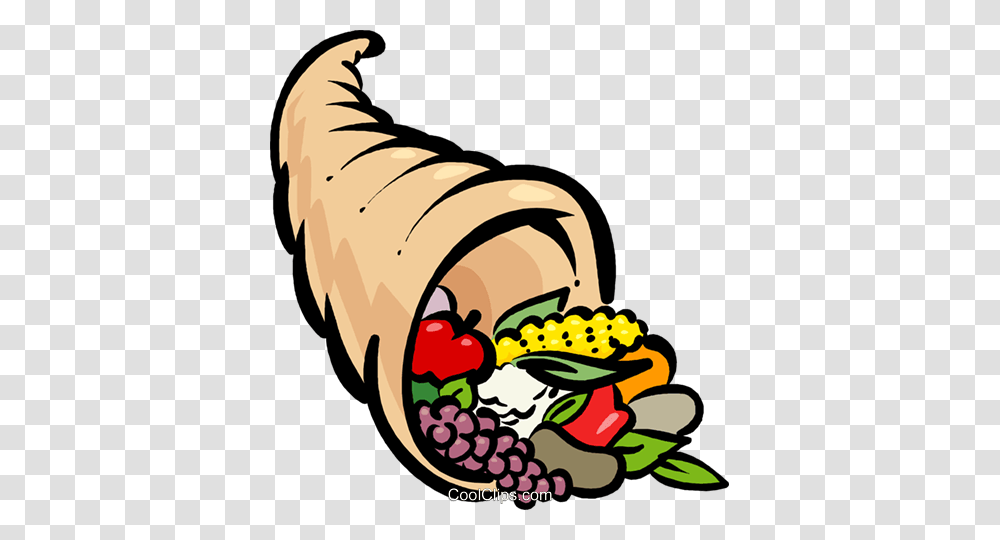 Cornucopia Royalty Free Vector Clip Art Illustration, Food, Burrito Transparent Png