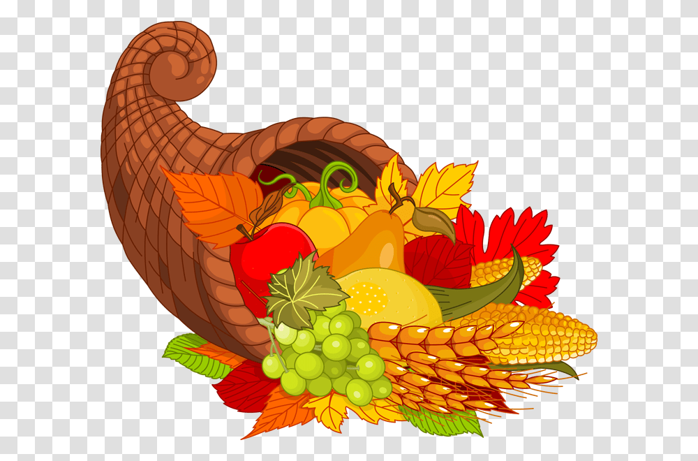 Cornucopia Thanksgiving Cornucopia Clipart, Plant, Grapes, Fruit, Food Transparent Png
