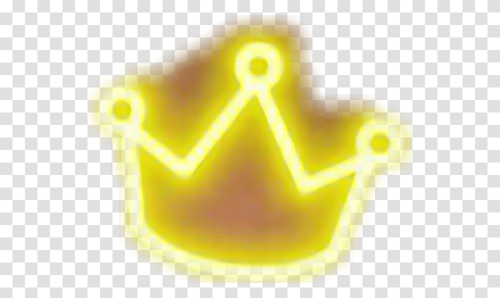 Coroa Queen Snapchat Adesivo Coroinha Brilho Crown, Neon, Light Transparent Png