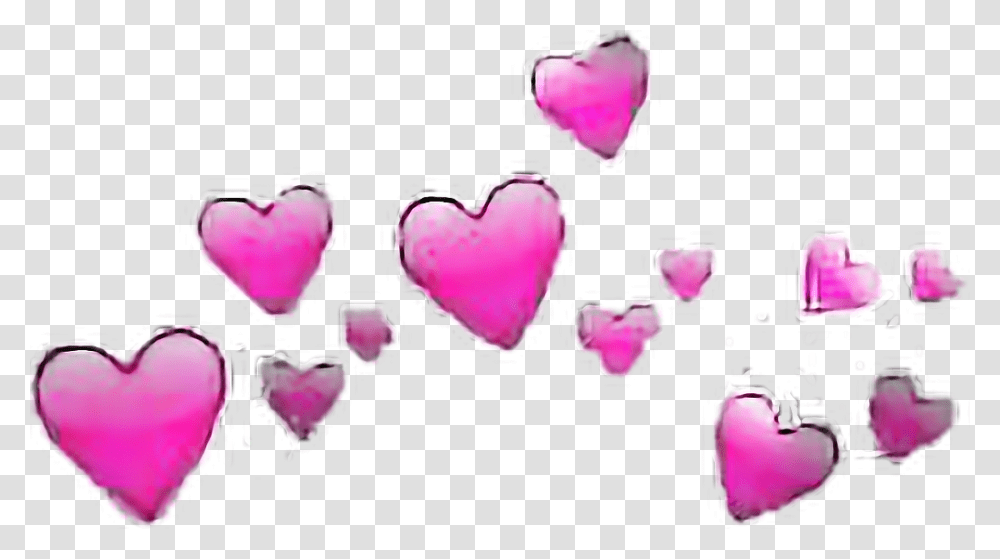 Coroa Rosa Heart Emoji Meme, Petal, Flower, Plant, Blossom Transparent Png